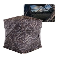 VEIL CAMO VC300 3-Person Hub Blind Tru-View – Ground Blind for Deer Hunting, ...