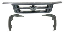 For 1995-1997 Ford Ranger Front Grille Assembly Grille Molding Black Set Of 3 For 1995-1997 Ford Ranger Front Grille Assembly Grille Molding Black Set Of 3