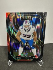 2024 Panini Select #152 Dion Dawkins Red & Black Prizm Shock