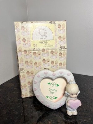Precious Moments Figurine Picture Frame ''Loving You''