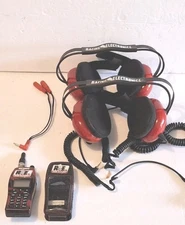Used Racing Electronics RE3000 Race Scanner with 2 Headphones 