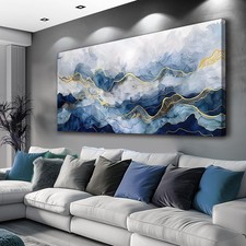 Canvas Wall Art For Living Room Large Decor For Bedroom Office Decorations In...
