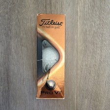 Titleist Pro V1 White Golf Balls 3 Pack 3-Piece Urethane Tour Distance/Control