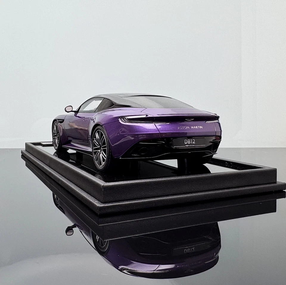 MH 1:18 阿斯顿·马丁 DB12 Coupe 树脂仿真汽车模型限量版 — 第 4/4 张图片