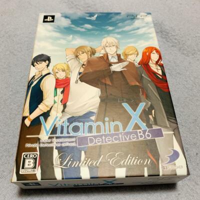 (未使用･未開封品)　VitaminX Detective B6(通常版) - PSP 7z28pnb CDJapan : VitaminX Detective B6 Regular Edition [PSP] Game