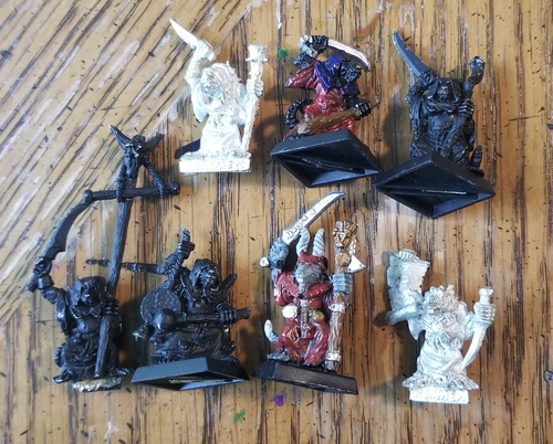 Accessoires (bits) Warhammer Skaven Plague Monks - Pièces Détachées Non Assemblées Pour Personnaliser Vos Miniatures