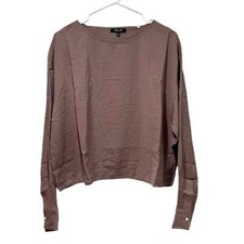 NWT Madewell Blouse Women's Size M Relaxed Tulip Back