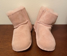 UGG Australia KEELAN S/N 5202 Toddler Size L PInk Sheepskin Lined Boots Booties