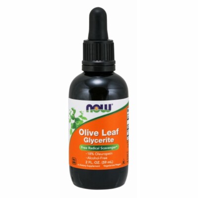Olive Leaf Glycerite  2 OZ By Now Foods