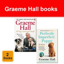 Graeme Hall Collection 2 Books Perfectly Imperfect Puppy, All Dogs Great & Small