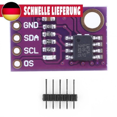 LM75A CJMCU-75 Temperature Sensor Module High-Speed I2C Interface for Arduino