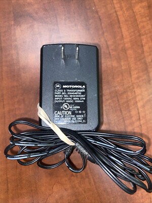 18V AC Adapter for Motorola 2504548T05 481810OO3NT 481810003NT 18VDC Class 2 OEM