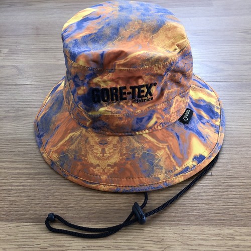 New Era Gore-Tex Orange Bucket Hat Size 