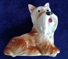 Vintage Porcelain Scottish Terrier Mini Planter