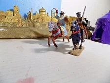 2 70mm  Mounted Knight's well Painted (April. Listing)