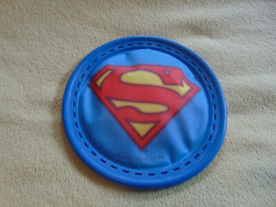  Vintage Toy Superman Flying Disc TM. & DC Comics Inc. NICE, Rare 1944