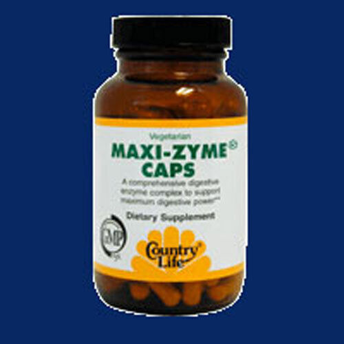 Maxi-Zyme 120 Caps By Country Life - Picture 1 of 1