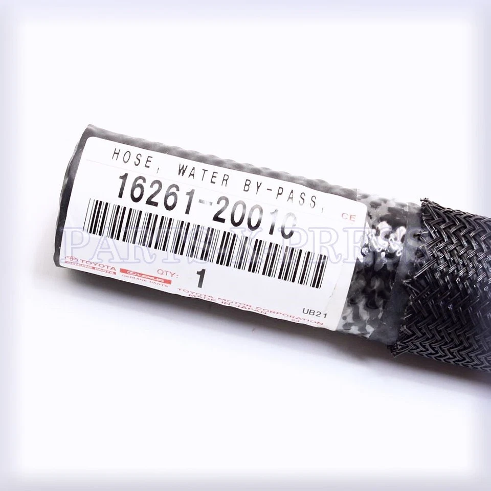 GENUINE OEM TOYOTA CAMRY AVALON LEXUS ES330 WATER  BY PASS HOSE NO.1 16261-20010 - Image 4 of 4