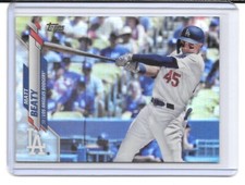 2020 Topps Series 2 Silver Rainbow Foil #564 Matt Beaty (Dodgers)