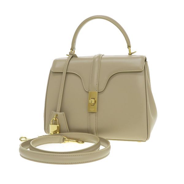 Celine Small 16 Saise Bag/Satin Calfskin 188003 | eBay