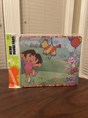 Dora the Explorer Fiesta With Friends Memo Paper Notepad Mousepad (60 Sheets)
