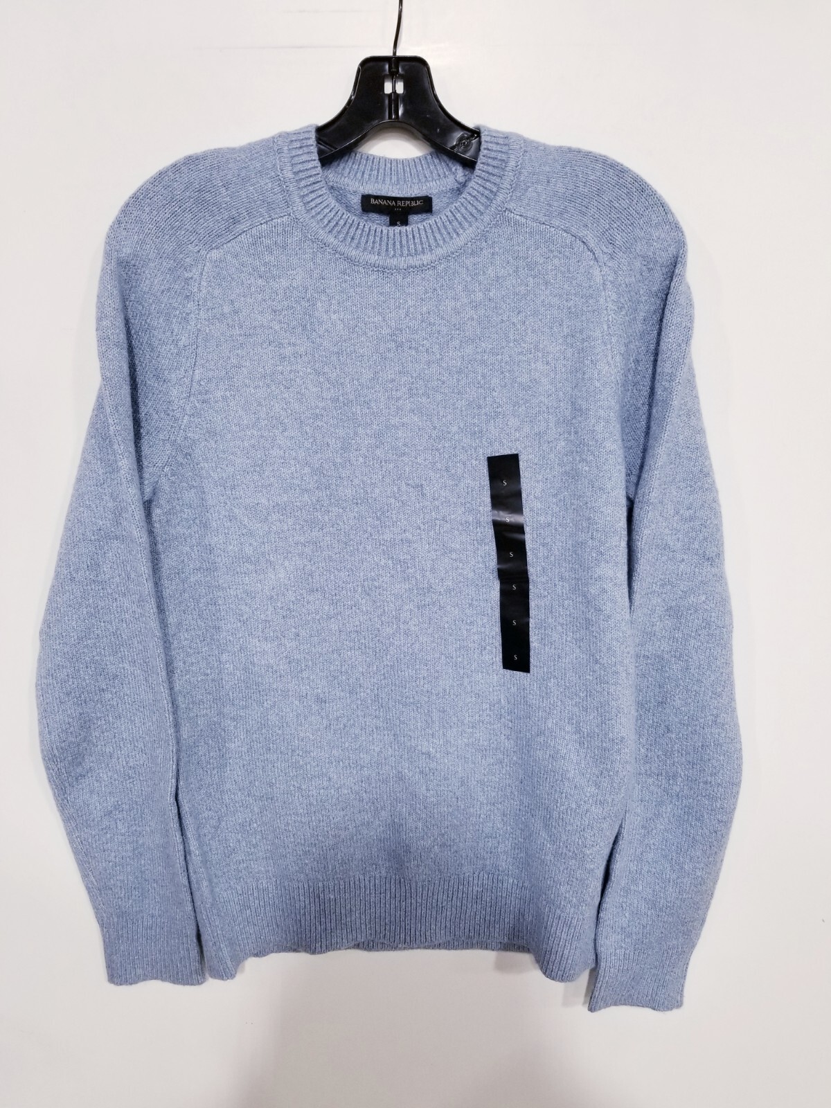 Banana Republic X Repreve Thick Cotton Sweater Sz Sm Blue eBay