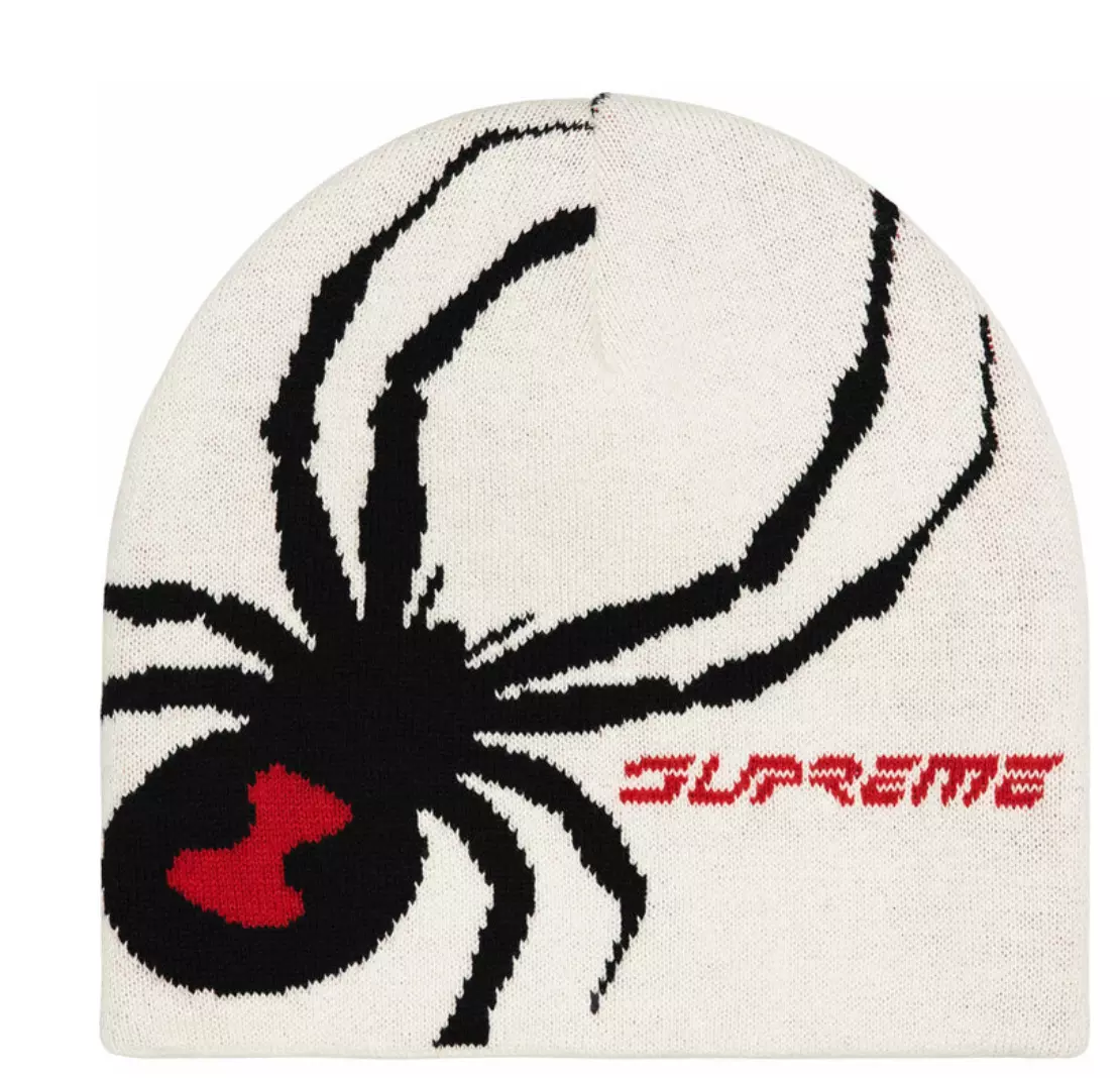 Bonnet Supreme Spyder   Blanc (pierre)   FW24