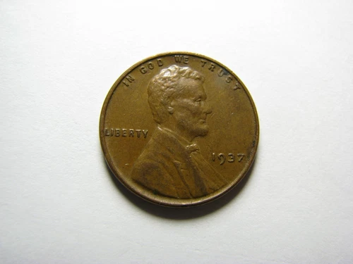 1937 Lincoln Wheat Cent Extra Fine