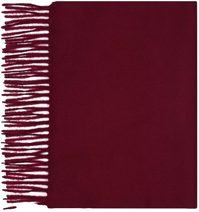 Cashmere Club Room Burgundy Scarf One Size Soft Warm Wrap Cashmere Club Room Burgundy Scarf One Size Soft Warm Wrap