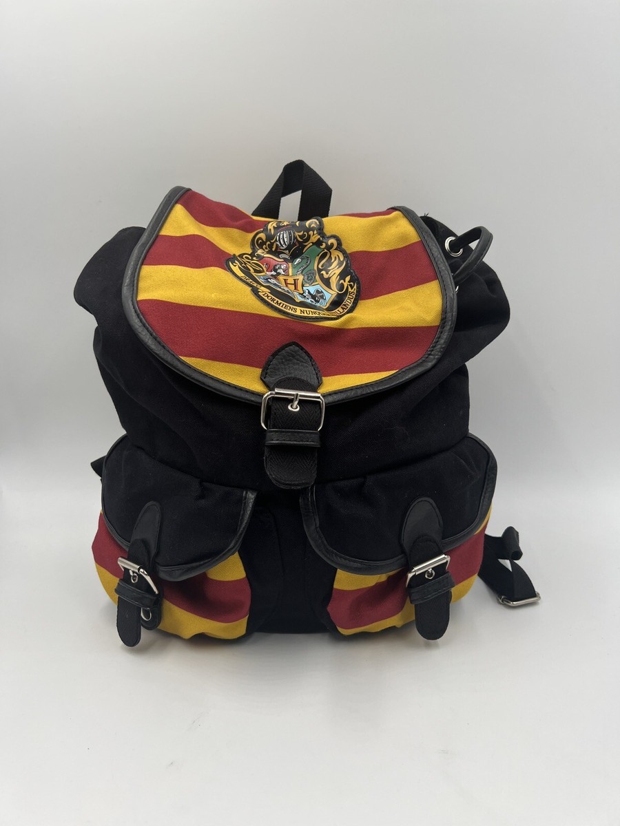 Rare Bioworld Harry Potter Knapsack/Backpack Hogwarts B177