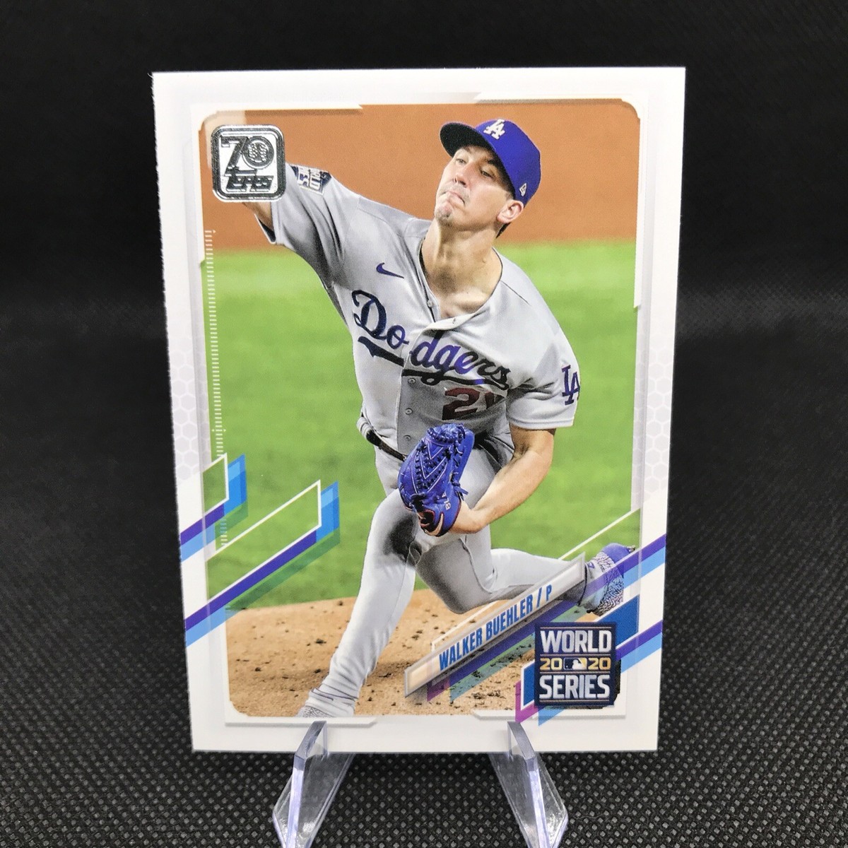 2021 Topps Series One WALKER BUEHLER #44 Los Angeles Dodgers WORLD