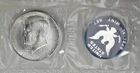 1965 SMS 50C 40% Silver Kennedy Half Dollar In Mint Cellophane