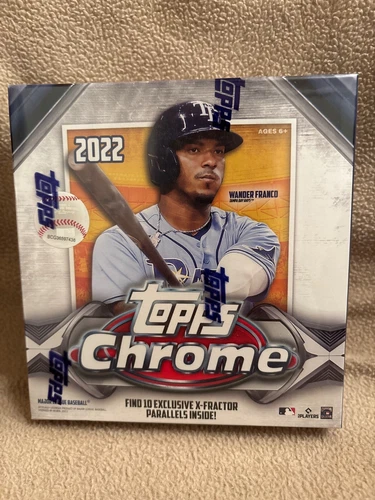 2022 Topps Chrome MLB Baseball Mega Box - Factory Sealed