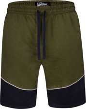 Big Mens Uptheir Invisible Mid Weight Slanted Piping Shorts Navy 3XL to 8XL