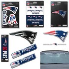 NFL New England Patriots Premium Vinyl Decal / Sticker / Emblem - Pick Your Pack