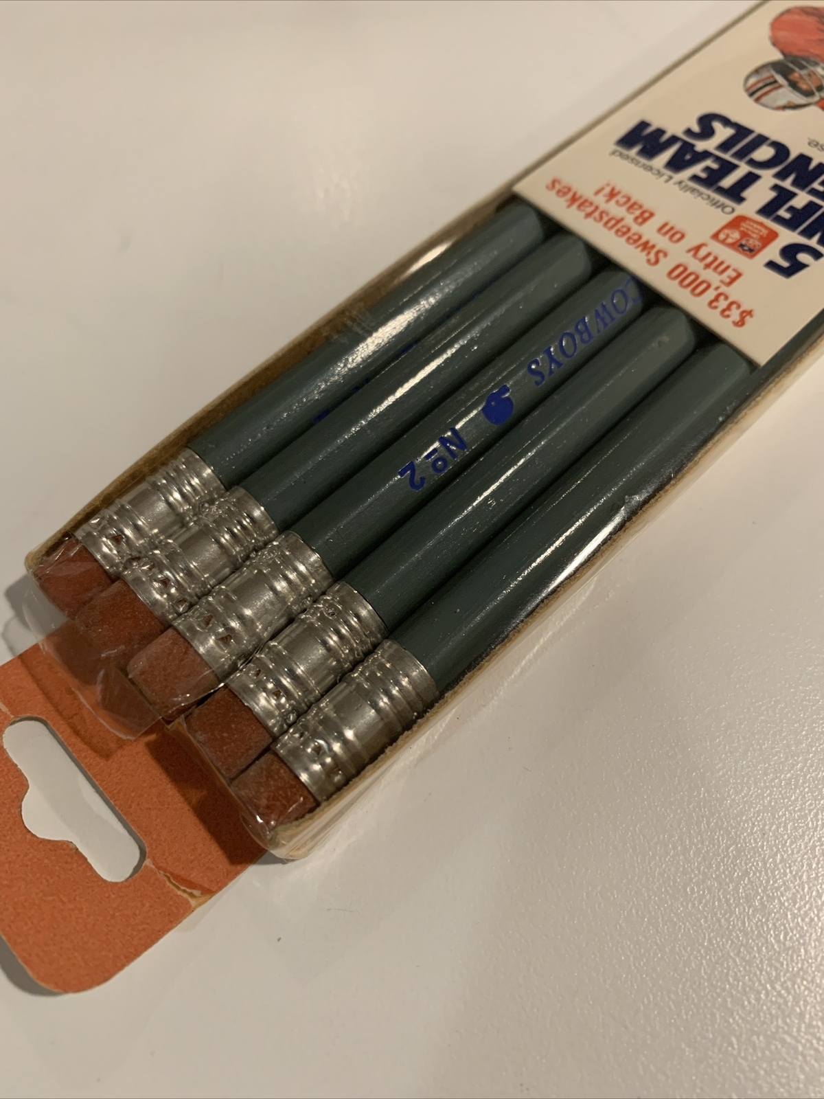 Dallas Cowboys Vintage Officially Licensed 5 NFL Team FaberCastell Pencils eBay