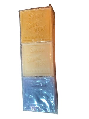 Savon De Marseille Bonne Mere French Soap 3x125g