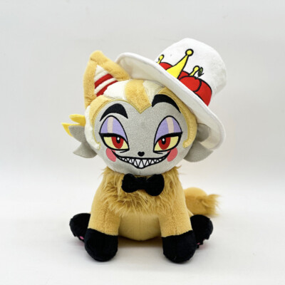 Hazbin Hotel Lucifer Husk Angel Meow Plush Doll Cosplay Prop Toys