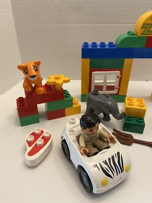 Lego Duplo Set 6136 My First Zoo Near Complete with Extra Pieces