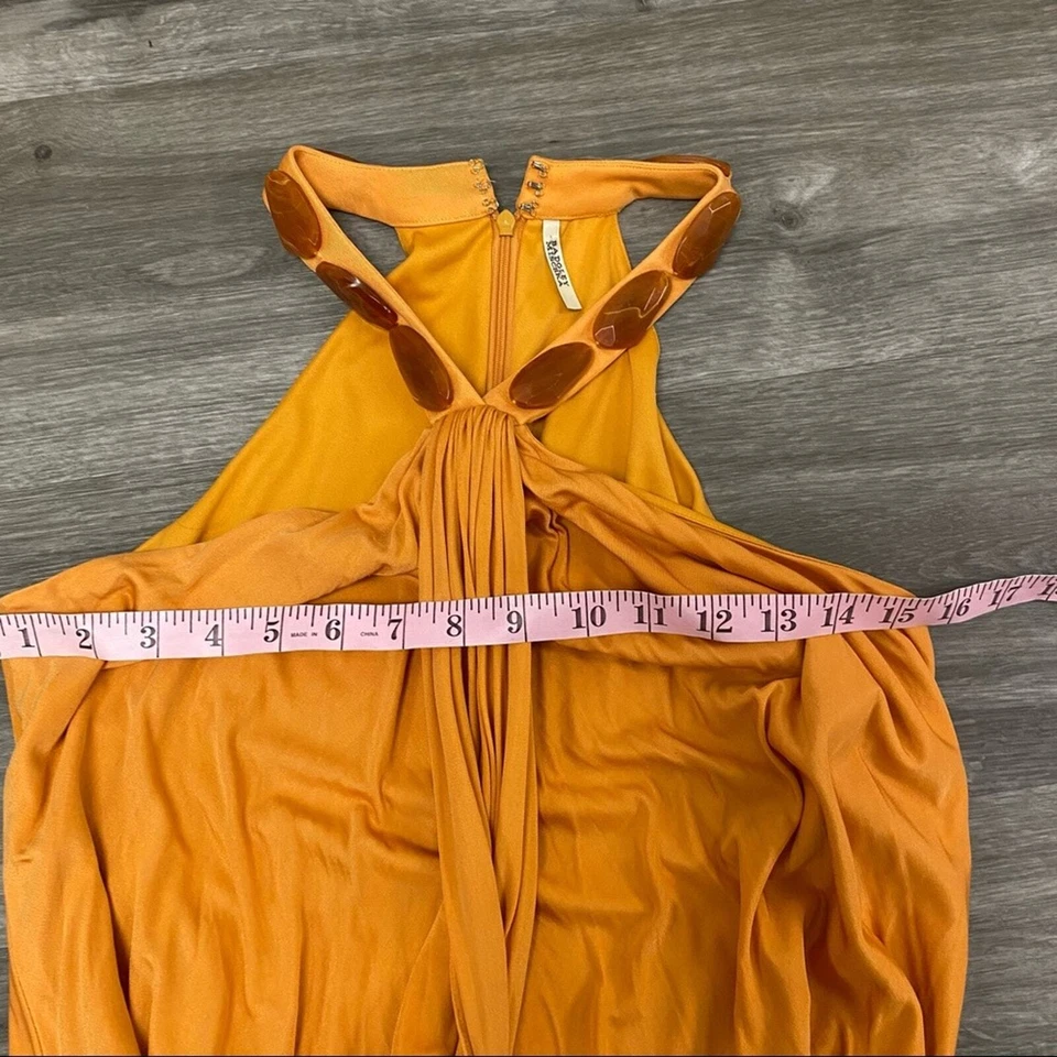 Vestido Badgley Mischka Drapey Jewel XS Foto 4 de 4