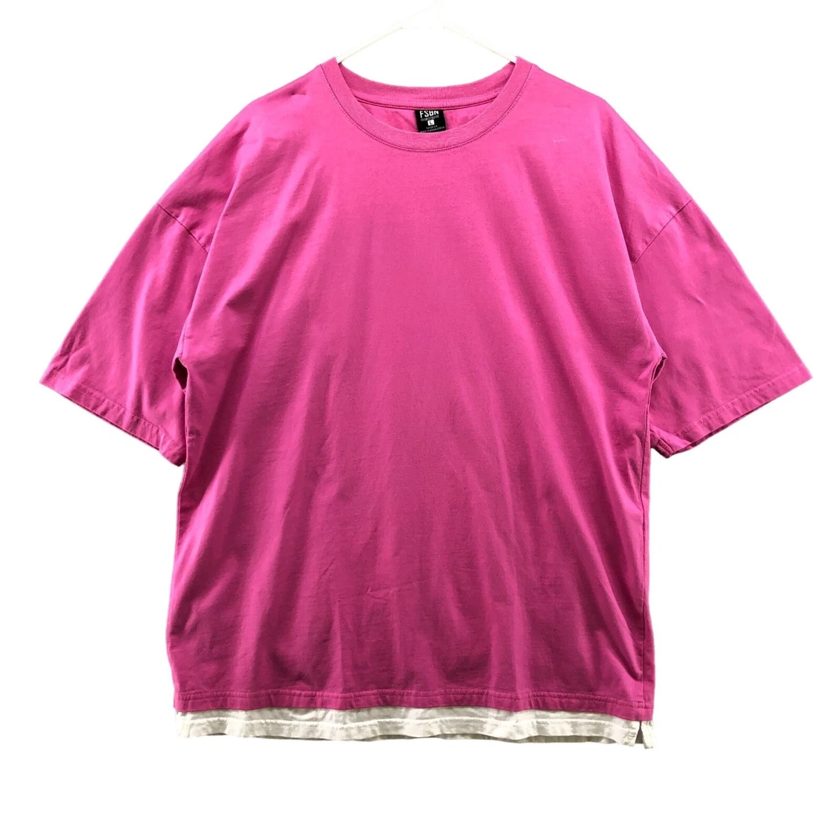 baggy pink t shirt