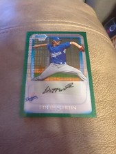 2011 Bowman Chrome Prospects Green X-Fractors Card #BCP179 Ethan Martin 