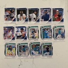 2024 Donruss Baseball Team Lot - Seattle Mariners 14 Cards W/Rated Prospects