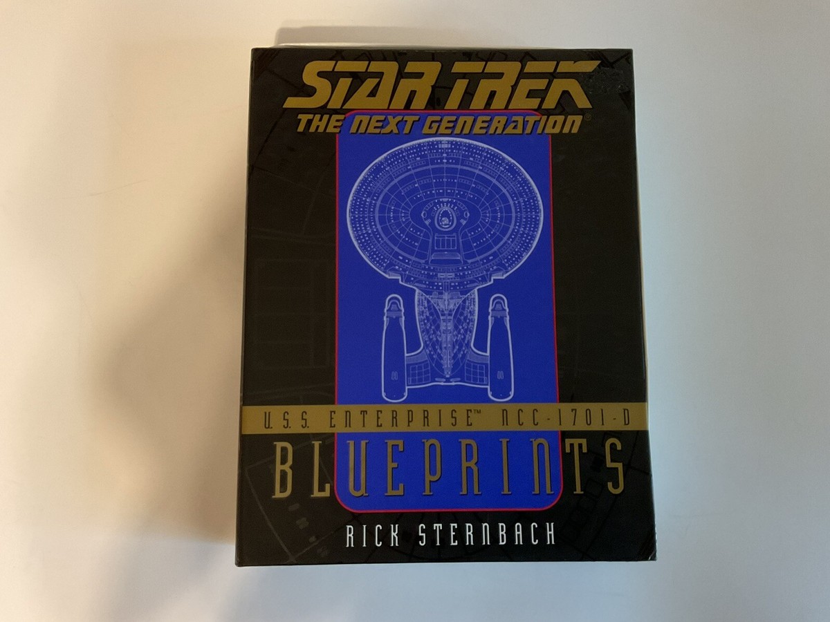 未開封 スタートレック NCC1701D エンタープライズ ブループリント Star Trek: The Next Generation U.S.S. Enterprise NCC-1701-D Blueprints Star Trek: The Next Generation Blueprints: U.S.S. Enterprise