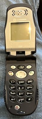 Motorola i Series -i90c / i90 C - Blue ( Nextel ) Flip Phone - Not