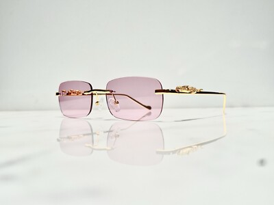 Bonano Big C VVS MOISSANITE Dark Black Sunglasses - Iced Buffs Glasses