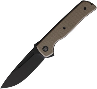 FF010TB Terzuola Tactical ATCF Lite Tan G-10 Handle Nitro-V Blade Linerlock Clip
