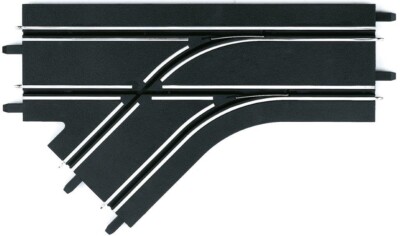 Carrera GO!!! 61618 2 Pieces of Mechanical Lane Change Section 1/43 Slot Track