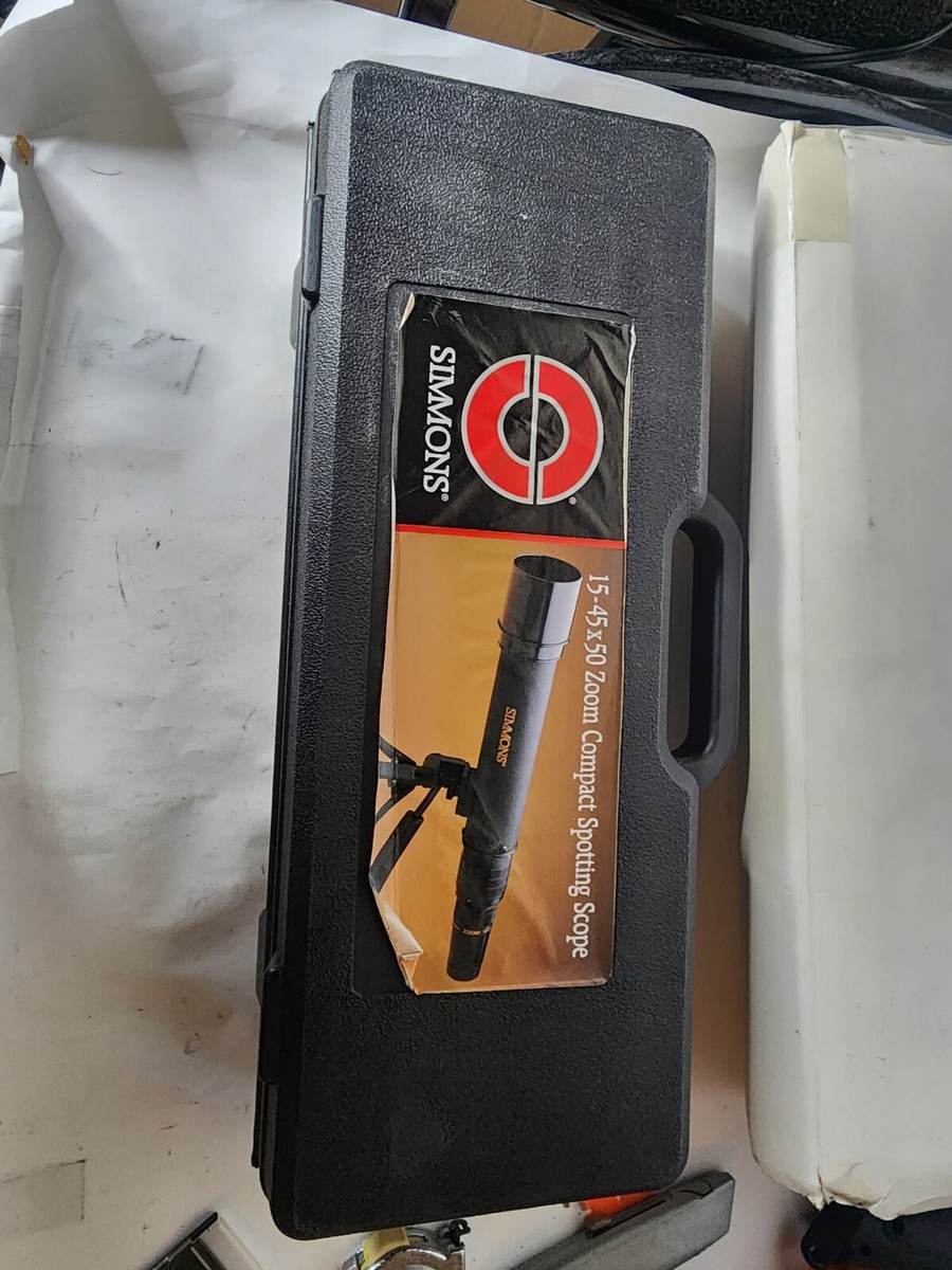 Simmons Spotting Scope Model 1200 Zoom Compact 15-45x50 coated