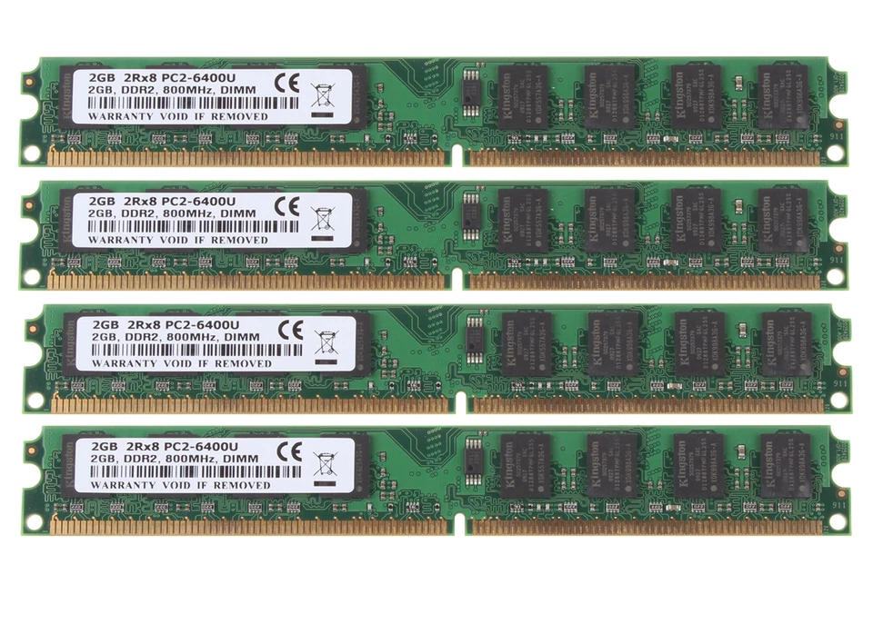 Lot 2GB Intel CPU 2Rx8 PC2-6400 DDR2 800Mhz 240Pin CL6 DIMM Memory RAM Desktop @ - Image 4 of 4